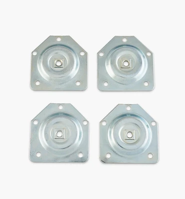 Screw-On Leg Plates