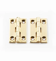 Extruded Brass X-Narrow Butt Hinges