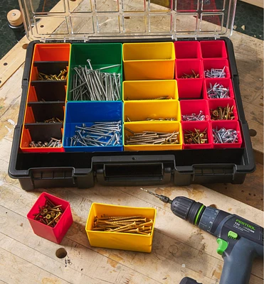 Allit Pro 23-Compartment Modular Storage Case