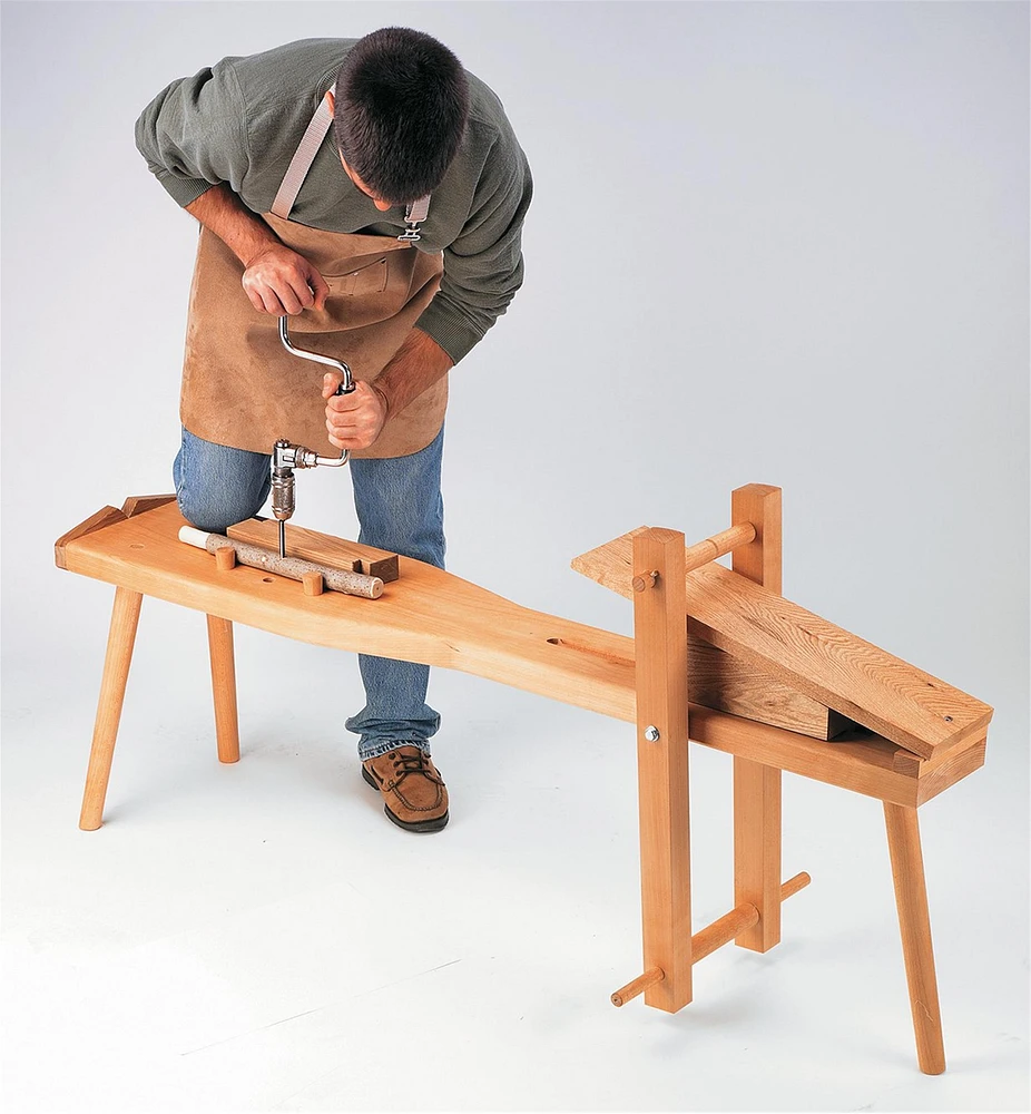 Traditional English Shaving Horse Plan