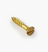 1/2" #2 Flat-Head Brass Screws