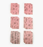Assortiment de 18 feuilles abrasives autoagrippantes Mirka Ultimax Ligno