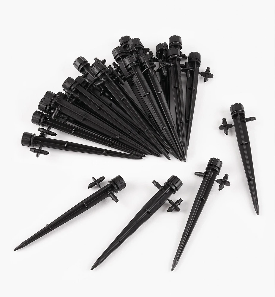 Shrubbler Spikes for Low-Flow Irrigation Systems