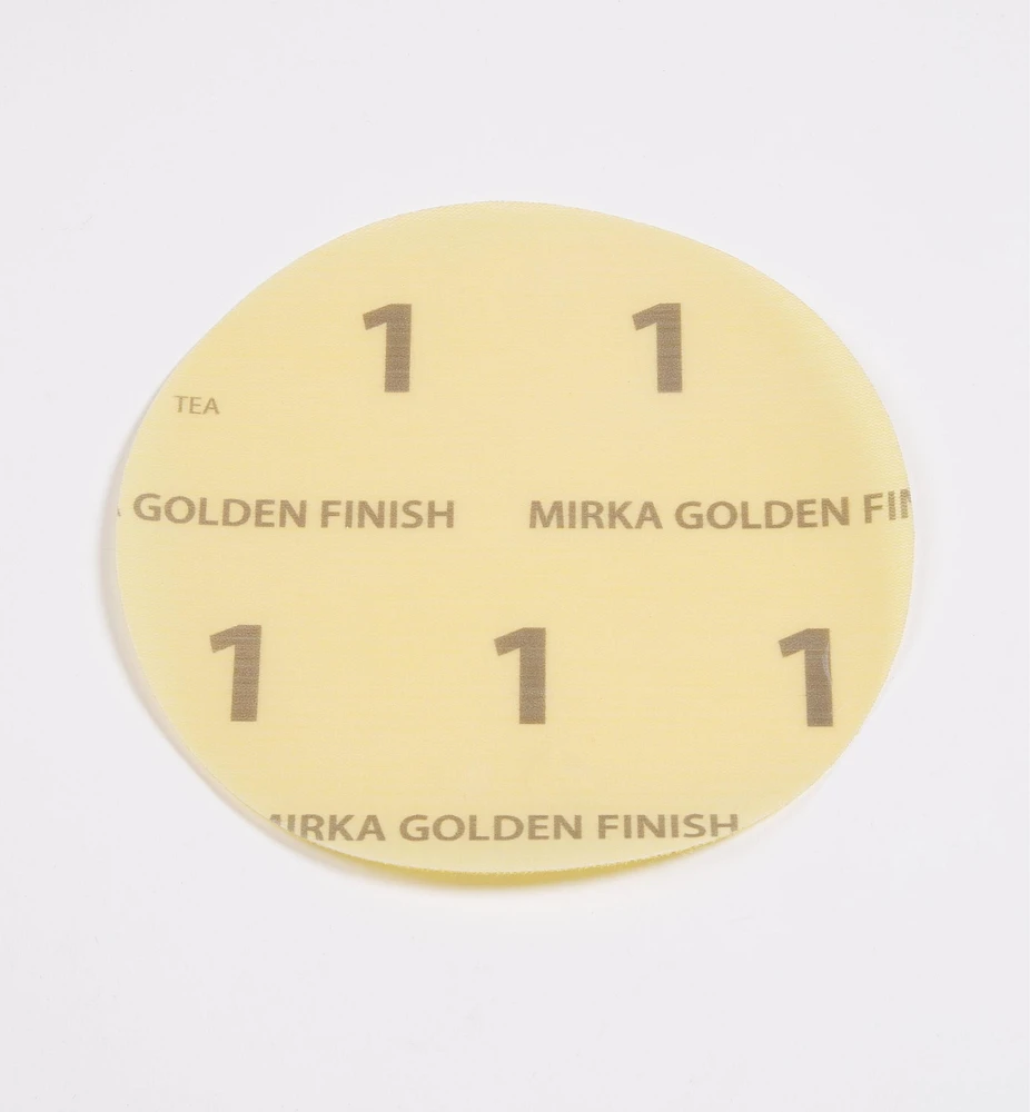 Mirka 6" Golden Finish Grip Discs