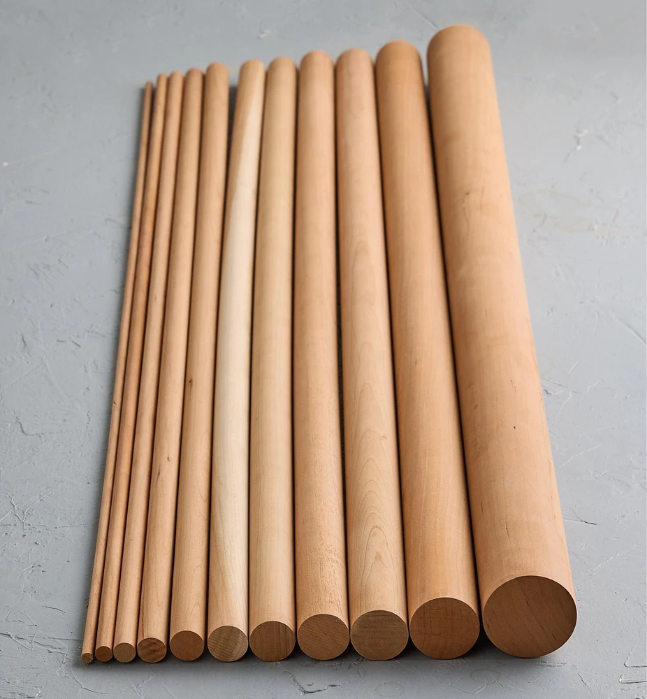 36" Cherry Dowel Rods