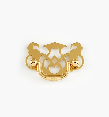 Pierced Brass Cabinet Handles