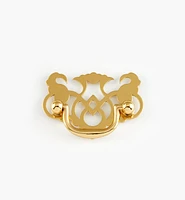 Pierced Brass Cabinet Handles
