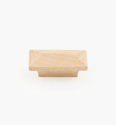Squared Wood Pyramid Pull