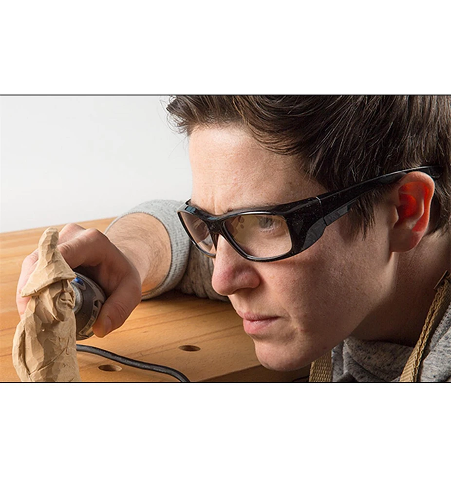 Full-Lens Magnifying Safety Glasses