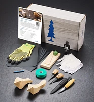 Make It Yourself Hand-Carved Basswood Birds Kit