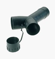 Anti-Static Y-Piece with Blanking Plug for Festool CT Dust Extractors