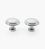 1 1/2" Chrome Knobs