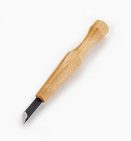 Japanese 7.5mm Detail Carving Right-Hand Skew Chisel