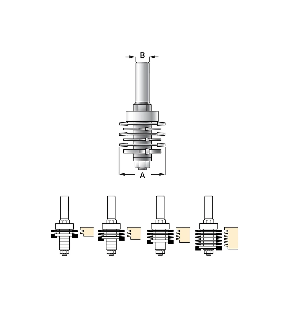 Finger-Joint Router Bit