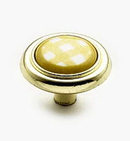 Brass/Ceramic Knobs