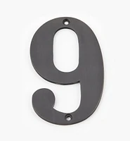 Standard Cast Brass House Numbers