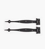 “Forged Iron” Small Strap Hinges