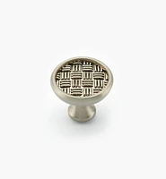 Crosshatch Pattern Knob