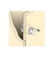Flush Furniture Knob