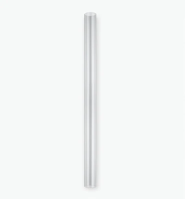 2 1/2" × 36" Clear Pipe for Dust Collection Network