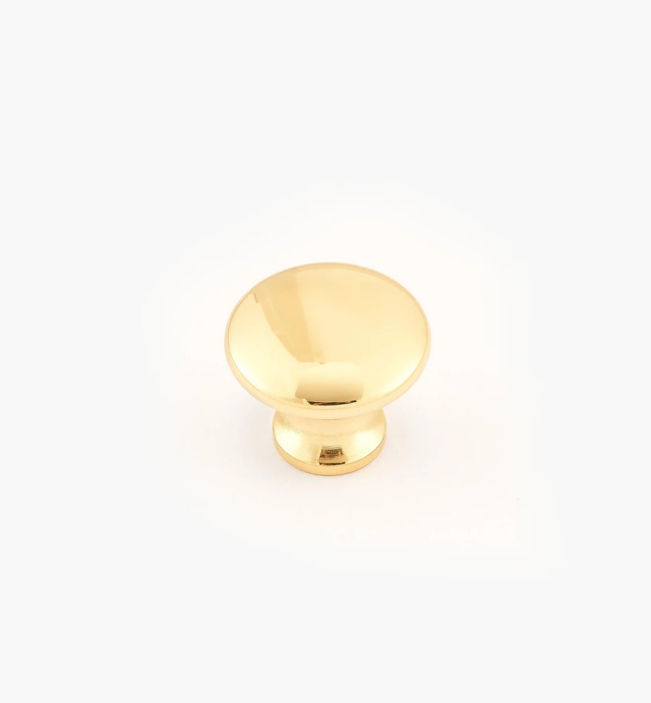 Forged Brass Flat Knobs