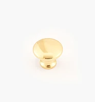 Forged Brass Flat Knobs