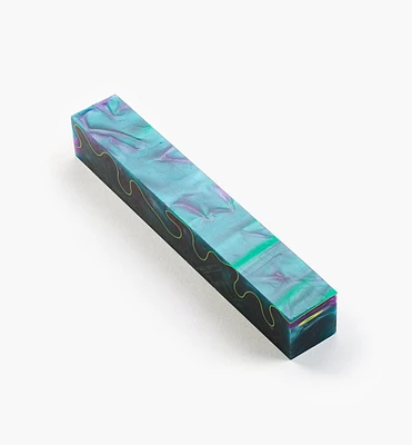 Carrelet de stylo en résine acrylique, vagues tropicales