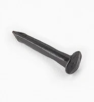 Black Steel Diamond-Head Forged Nails from Clouterie Rivierre