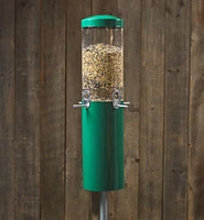 Pole-Mounted Squirrel-Proof Bird Feeder