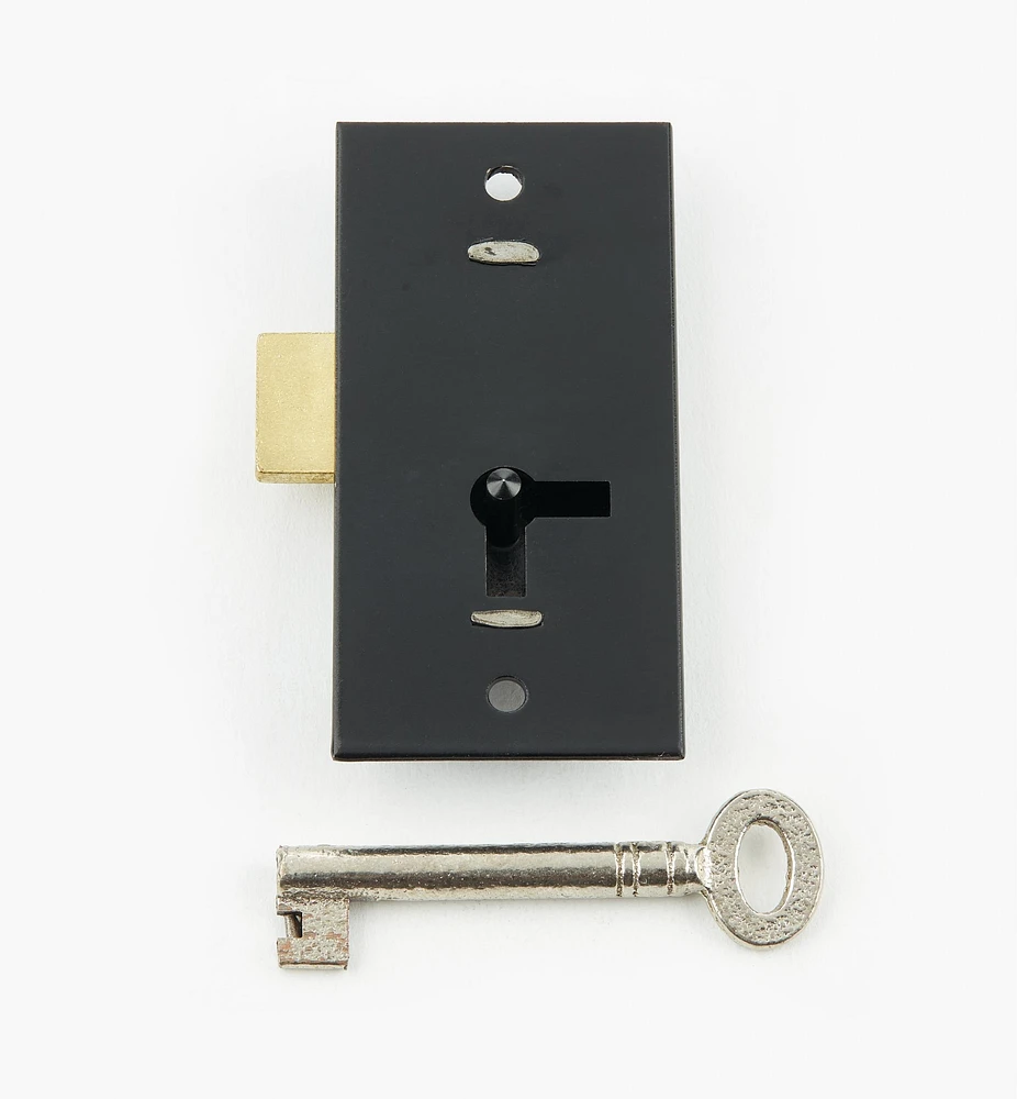 Japanned Steel Cupboard Locks