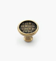 Crosshatch Pattern Knob