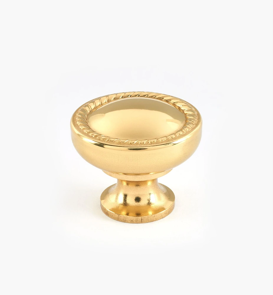 Rope-Edged Knobs