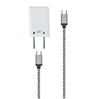 20W PD Wall Charger and USB-C to USB-C Cable Bundle