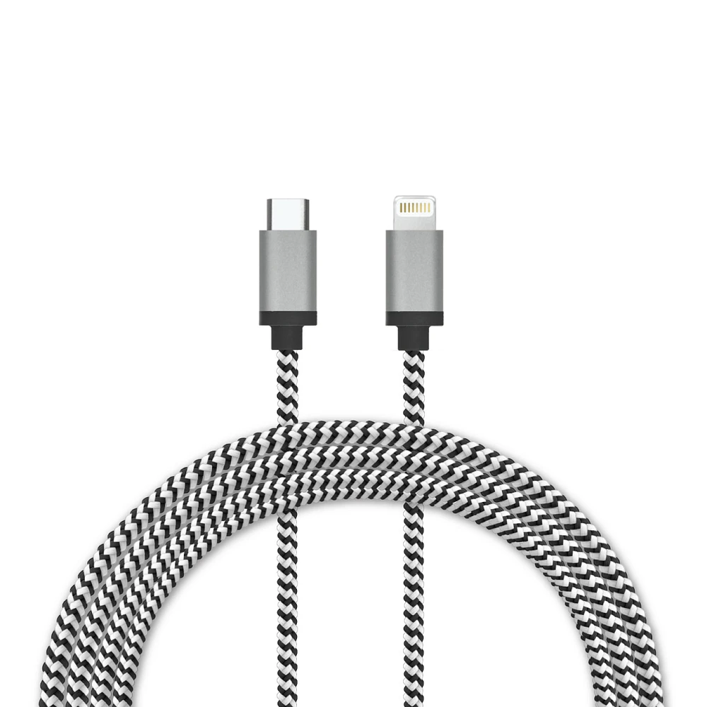 Braided USB-C To Lightning Cable (1.2m)