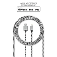 Braided USB-C to Lightning Cable (2m)