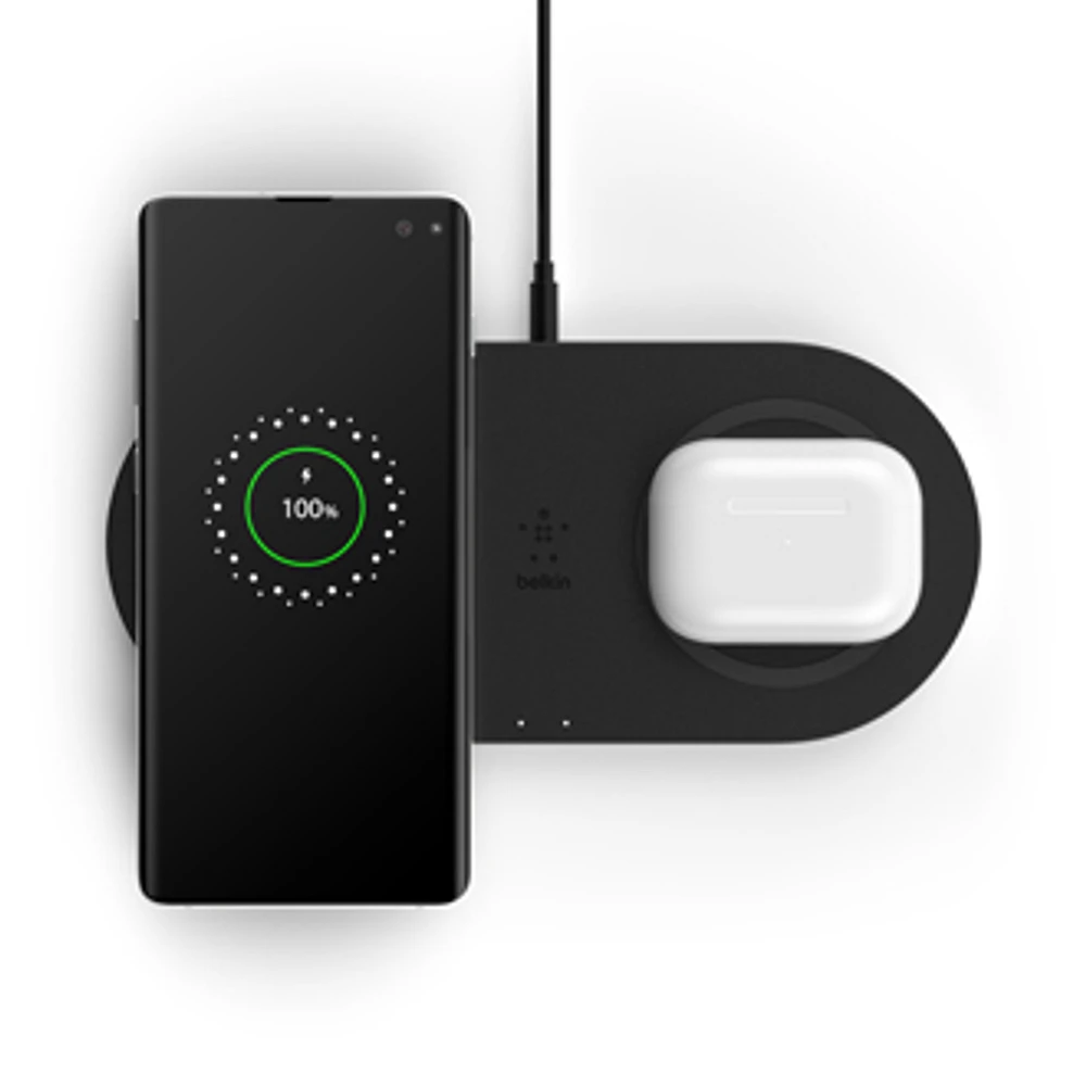 BOOST↑CHARGE™ 10W Dual Wireless Charging Pad