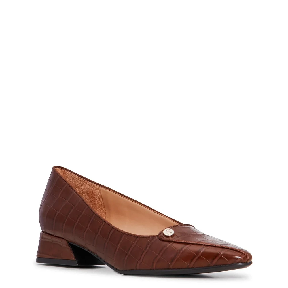 Georgia Block-Heel Pump