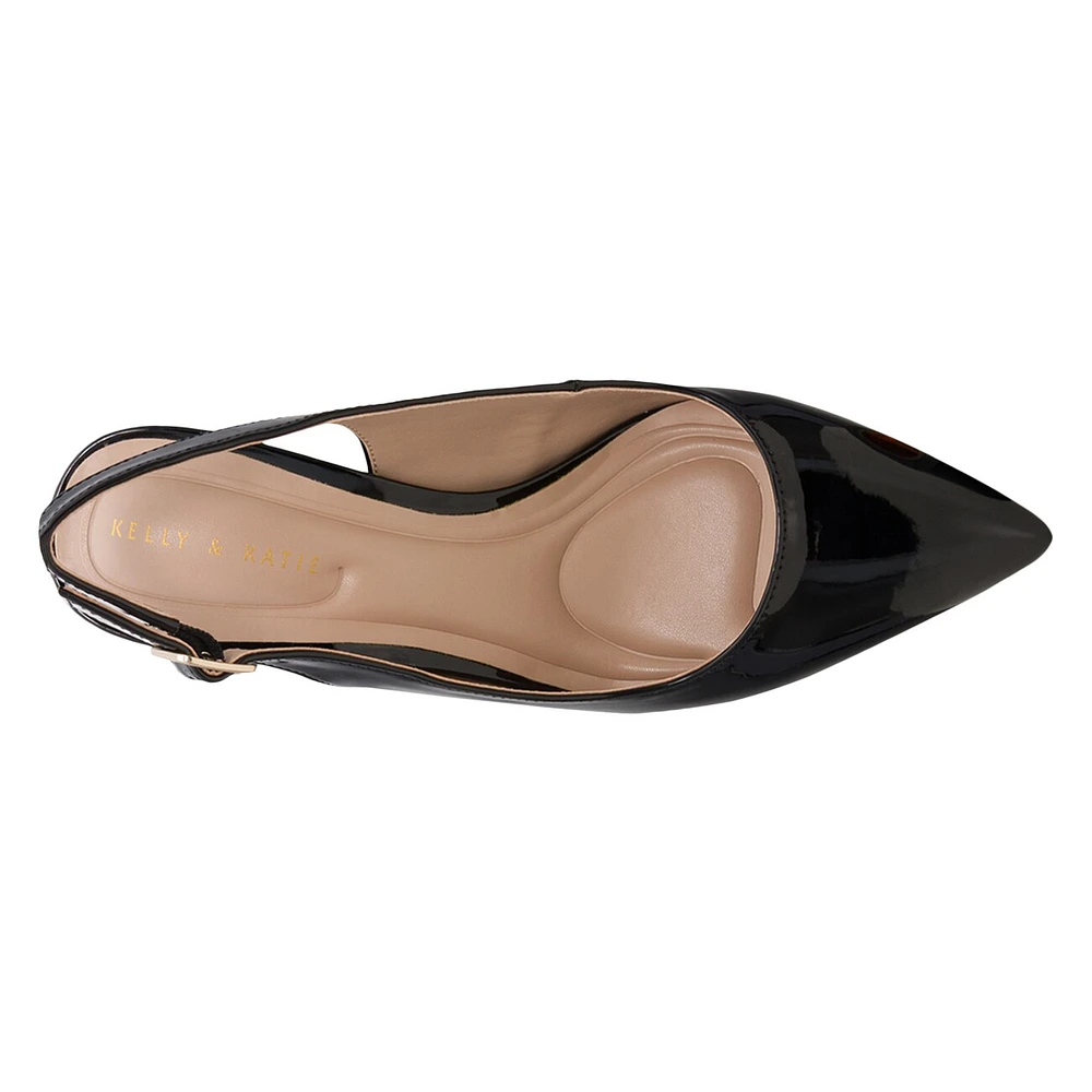 Evansh Slingback Pump