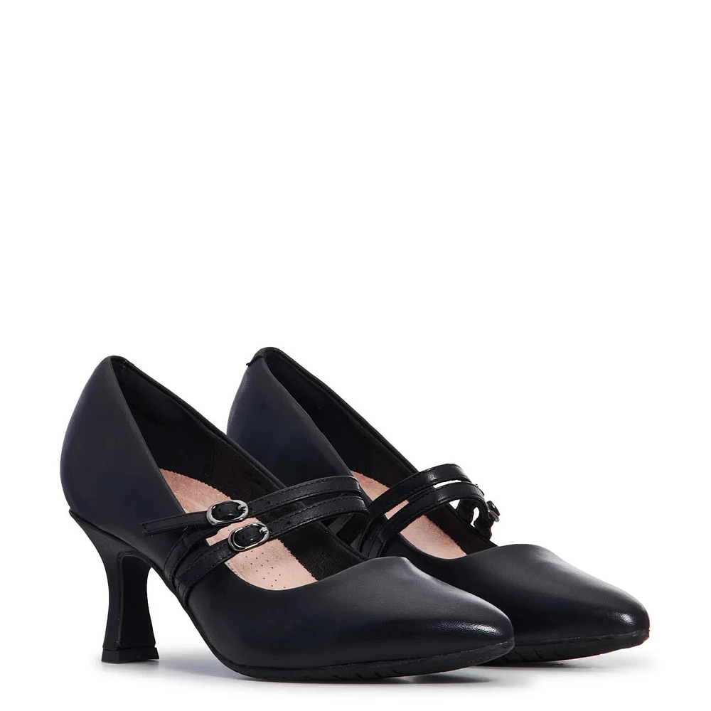 Kataleyna Joy Wide Width Leather Pumps