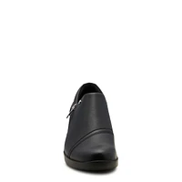 Women's Sutton Zip Wide Width Wedge Slip-on