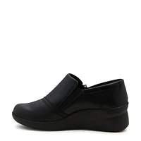 Women's Sutton Zip Wide Width Wedge Slip-on