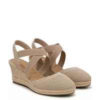 Saige Wedge Espadrille Wide Width Sandal