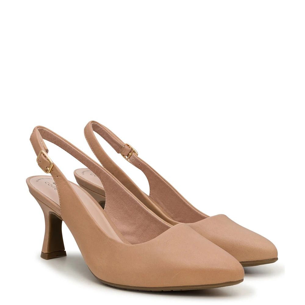 Women's Kataleyna Step Wide Width Slingback Pump