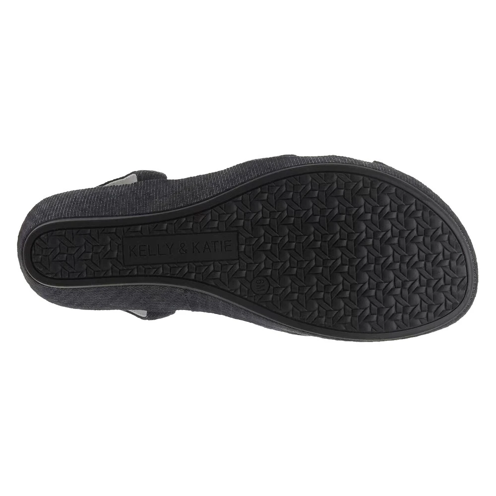 Calasy Evening Wedge Sandal