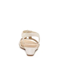 Valka Wedge Evening Sandal