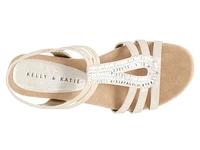 Valka Wedge Wide Width Sandal