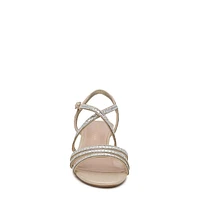 Tahada Evening Wide  Wedge Sandal