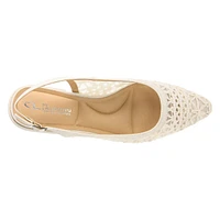 Women's Savana Crochet Mesh Slingback Shoe