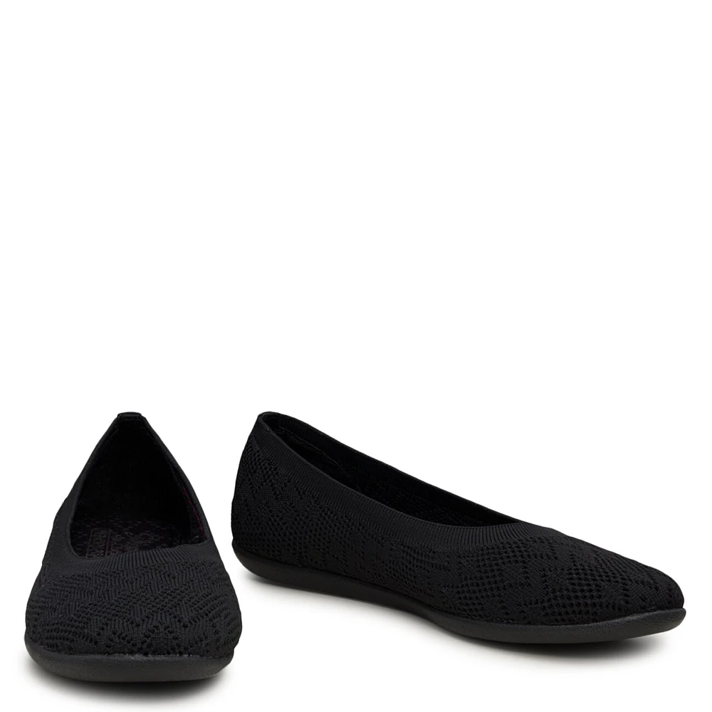 Cleo Sport Knit Skimmer Ballet Flat