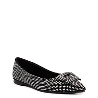 Rhinestone Ballet Flat